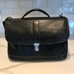 Johnston & Murphy Slimline Laptop Briefcase